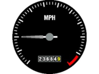 Sticker Custom Preview Image #129700 Transportation Car Parts Speedometer1