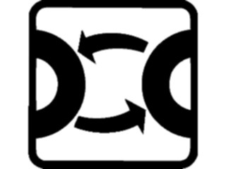 Sticker Custom Preview Image #129741 Transportation Car Parts Tire Rotation Symbol