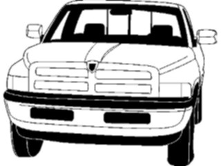Sticker Custom Preview Image #129947 Transportation Cars Trucks Dodge Ram Pickup1
