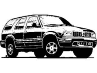 Sticker Custom Preview Image #130094 Transportation Cars Trucks Pontiac Bravada2