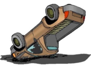 Sticker Custom Preview Image #130298 Transportation Cars Trucks Truck Upside Down