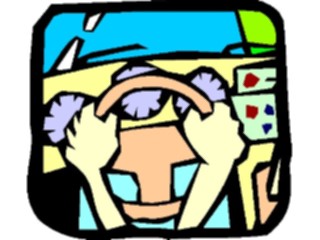 Sticker Custom Preview Image #130599 Transportation Cartoons Drivers Seat1