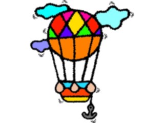 Sticker Custom Preview Image #130660 Transportation Cartoons Hot Air Balloon11