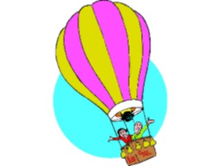 Sticker Custom Preview Image #130661 Transportation Cartoons Hot Air Balloon12