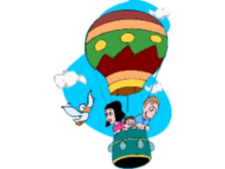 Sticker Custom Preview Image #130665 Transportation Cartoons Hot Air Balloon16