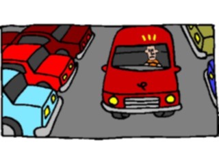 Sticker Custom Preview Image #130719 Transportation Cartoons Parking Lot