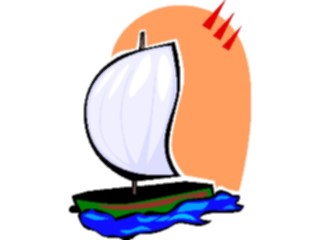 Sticker Custom Preview Image #130832 Transportation Cartoons Sailboat09