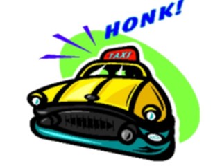 Sticker Custom Preview Image #130875 Transportation Cartoons Taxi02