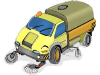 Sticker Custom Preview Image #131092 Transportation Commercial Vehicles Street Sweeper3