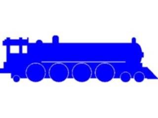 Sticker Custom Preview Image #131467 Transportation Silhouettes Train1