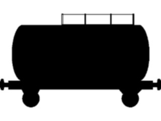 Sticker Custom Preview Image #131476 Transportation Silhouettes Train Car2