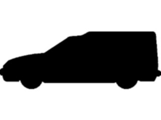 Sticker Custom Preview Image #131479 Transportation Silhouettes Truck02