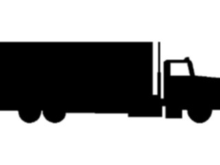 Sticker Custom Preview Image #131481 Transportation Silhouettes Truck04
