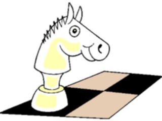 Sticker Custom Preview Image #131698 Travel Leisure Chess Knight White6