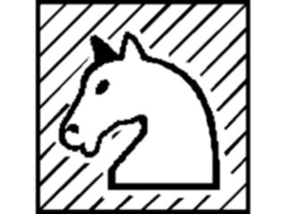 Sticker Custom Preview Image #131700 Travel Leisure Chess Knight White8