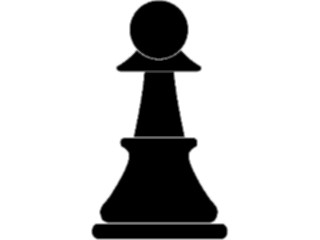 Sticker Custom Preview Image #131707 Travel Leisure Chess Pawn Black1