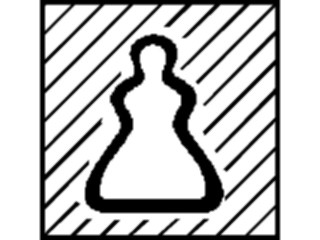 Sticker Custom Preview Image #131720 Travel Leisure Chess Pawn White7