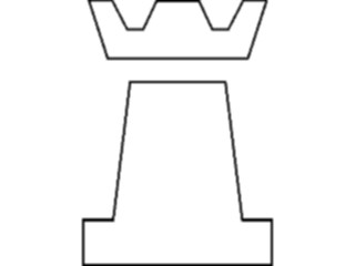 Sticker Custom Preview Image #131758 Travel Leisure Chess Rook White4