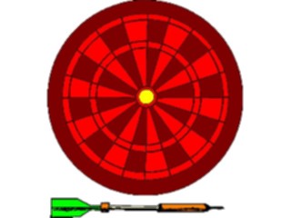Sticker Custom Preview Image #131812 Travel Leisure Games Hobbies Dart Board1