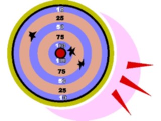 Sticker Custom Preview Image #131819 Travel Leisure Games Hobbies Dart Board16