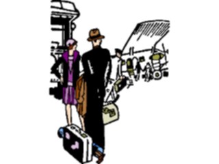 Sticker Custom Preview Image #132013 Travel Leisure Vacations Airplane Boarding1