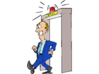 Sticker Custom Preview Image #132026 Travel Leisure Vacations Airport Metal Detector