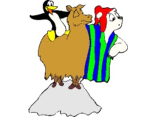 Sticker Custom Preview Image #132053 Travel Leisure Vacations Bear Penguinin Paraguay