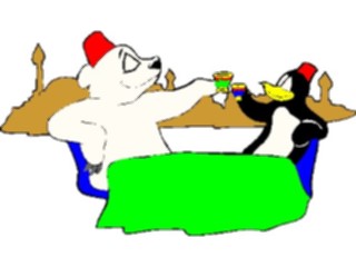 Sticker Custom Preview Image #132058 Travel Leisure Vacations Bear Penguinin Turkey