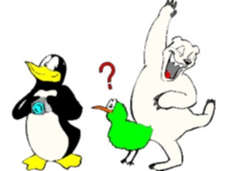 Sticker Custom Preview Image #132060 Travel Leisure Vacations Bear Penguin New Zealand