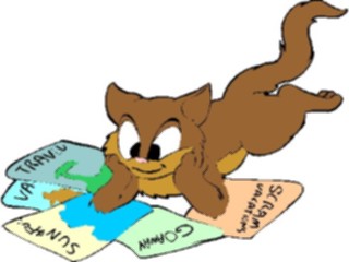 Sticker Custom Preview Image #132091 Travel Leisure Vacations Cat Travel Brochures