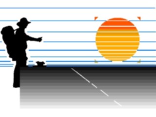 Sticker Custom Preview Image #132191 Travel Leisure Vacations Hitchhiker