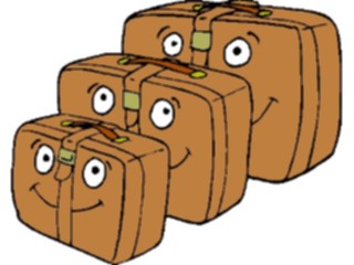 Sticker Custom Preview Image #132232 Travel Leisure Vacations Luggage17