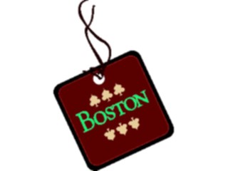 Sticker Custom Preview Image #132276 Travel Leisure Vacations Luggage Tag Boston