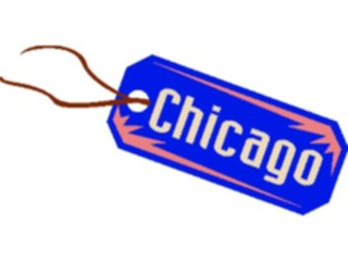 Sticker Custom Preview Image #132277 Travel Leisure Vacations Luggage Tag Chicago
