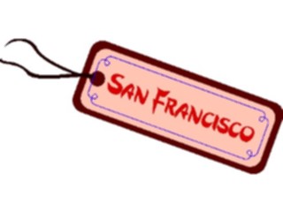 Sticker Custom Preview Image #132282 Travel Leisure Vacations Luggage Tag San Francisco
