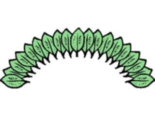 Sticker Custom Preview Image #132597 Trees Leaves Leaves Leaf Border01