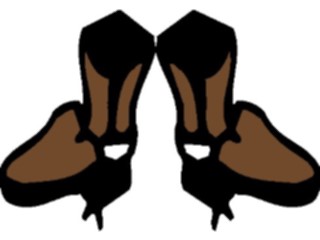 Sticker Custom Preview Image #133478 Western Rodeo Cowboy Boots1