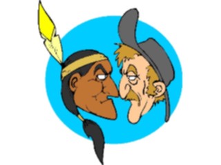 Sticker Custom Preview Image #133530 Western Rodeo Cowboy Native American2