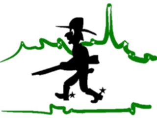 Sticker Custom Preview Image #133549 Western Rodeo Cowboy Scared