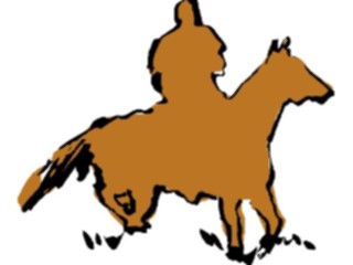 Sticker Custom Preview Image #133557 Western Rodeo Cowboy Silhouette2