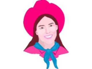 Sticker Custom Preview Image #133608 Western Rodeo Cowgirl07