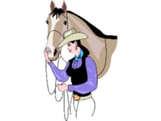 Sticker Custom Preview Image #133610 Western Rodeo Cowgirl09