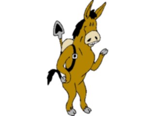 Sticker Custom Preview Image #133630 Western Rodeo Donkey Miner2