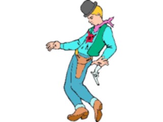 Sticker Custom Preview Image #133652 Western Rodeo Gun Fighter03