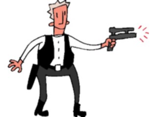 Sticker Custom Preview Image #133653 Western Rodeo Gun Fighter04