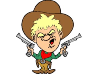Sticker Custom Preview Image #133657 Western Rodeo Gun Fighter08