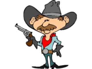 Sticker Custom Preview Image #133658 Western Rodeo Gun Fighter09