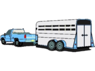 Sticker Custom Preview Image #133668 Western Rodeo Horse Trailer1