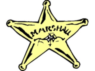 Sticker Custom Preview Image #133692 Western Rodeo Marshalls Badge
