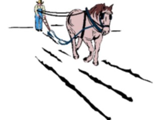 Sticker Custom Preview Image #133710 Western Rodeo Plowing
